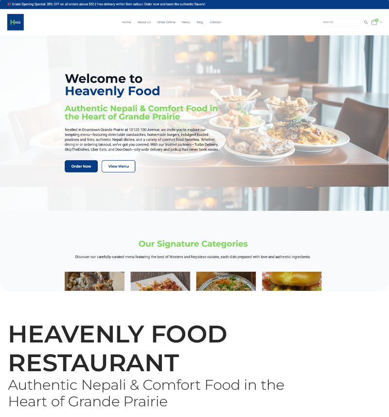 Grocery Site